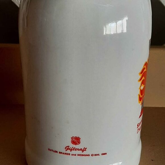 Vintage Calgary Flames Stein - Picture 2 of 4